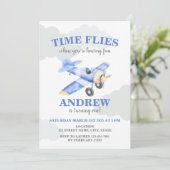 タイムフライ航空機最初の誕生日招待状 招待状 (スタンド正面)