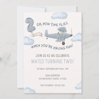 タイムフライ誕生日 招待状