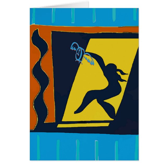 タイムフライ遠くに、抽象芸術 (正面)