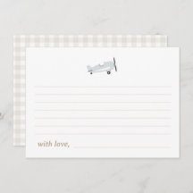 'タイムフライ'飛行機テーマタイムカプセルカード