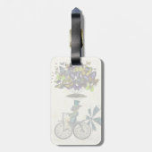 タイムフライ(うさぎ) 3 ラゲッジタグ (裏面縦)