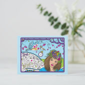 タイムフライ_はがき ポストカード (スタンド正面)