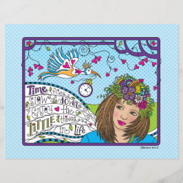 タイムフライ_フラット紙シート11"x 8.5"