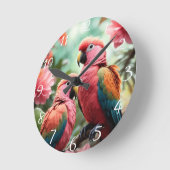 "タイムフライ"壁時計 ラウンド壁時計 (傾斜)