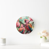 "タイムフライ"壁時計 ラウンド壁時計 (ホーム)