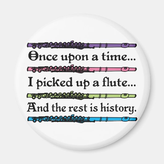 タイムフルートにかわいい マグネット (正面)