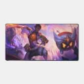 タイムベンダーゲームデスクマット | タイムワープの天才 デスクマット (正面)