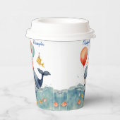 タイムボーイズ誕生日パーティーの鯨 紙コップ (右)