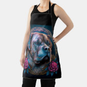 タイムポータルを介してBull Mastiffピア エプロン (インサイチュ)