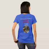 タイムマシンで旅行 ロンドン 1347 黒死病 Tシャツ (裏面フル)