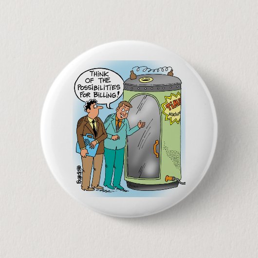 タイムマシンについての弁護士の話 缶バッジ (正面)