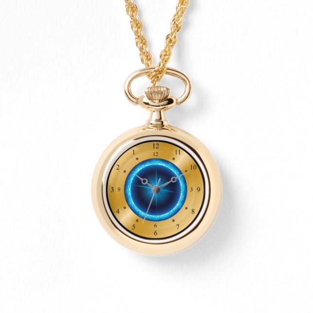 タイムマシン時計～インドの星～タイムトラベル～ 腕時計 (正面)