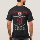 タイムマシン アラスカ お土産 記念品 旅行 ツアー Tシャツ (裏面)