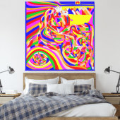 タイムマシン キャンバスプリント (インサイチュ (寝室))