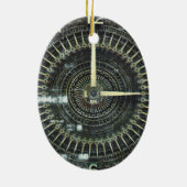 タイムマシン セラミックオーナメント (裏面)