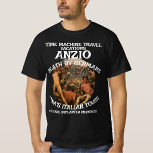 タイムマシン トラベル アンジオ デス ウォー Tシャツ