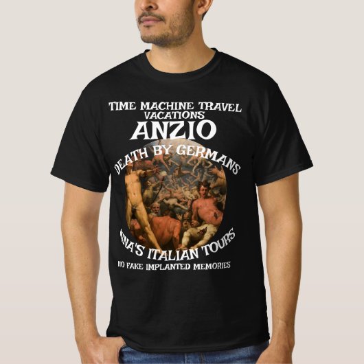 タイムマシン トラベル アンジオ デス ウォー Tシャツ (正面)