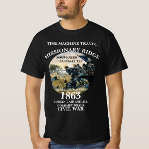 タイムマシン トラベル バトル オブ ミッションリー・リッジ Tシャツ