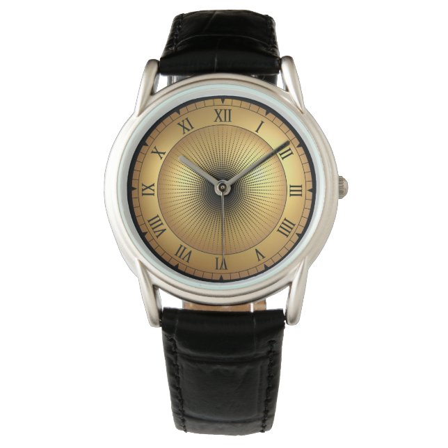 タイムマシン～ブラックホール～タイムトラベル～ウォッチ 腕時計 (正面)