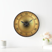 タイムマシン～ブラックホール～タイムトラベル～ ラージ壁時計 (ホーム)