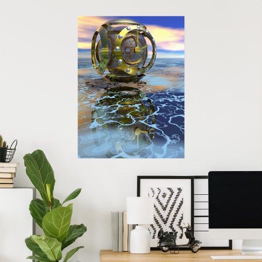 タイムマシン ポスター (ホームオフィス)