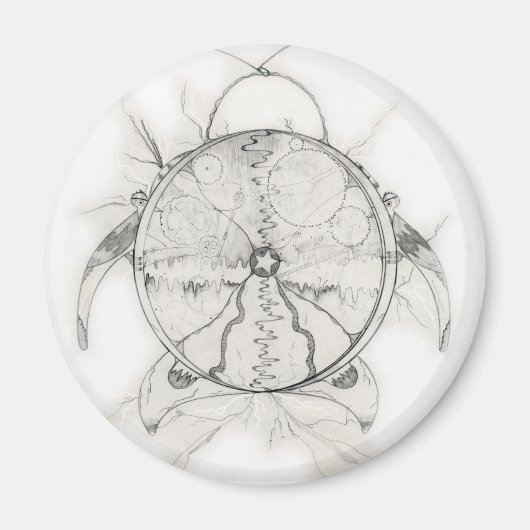 タイムマシン マグネット (正面)