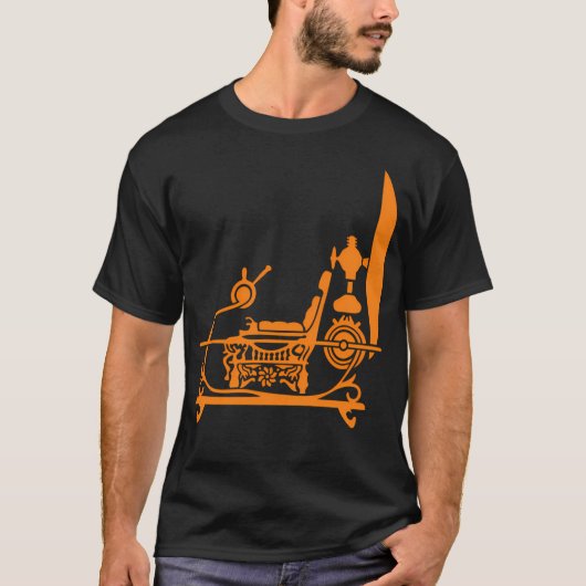 タイムマシン Tシャツ (正面)