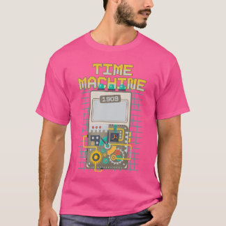 タイムマシーン ゲーム スチームパンク ビンテージ スタイル G Tシャツ
