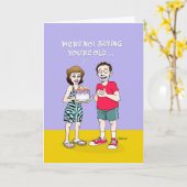 「タイムマーチズオン」誕生日 カード (黄色い花)