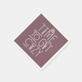 タイムモダン・トゥ・ザ・コージーデザイン スタンダードカクテルナプキン (角)