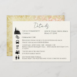 タイムラインのイベントハートリーフツリーエンクロージャの順序 招待状