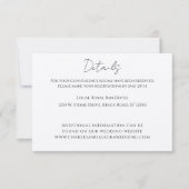 タイムラインのイベントハートリーフツリーエンクロージャの順序 招待状 (正面)