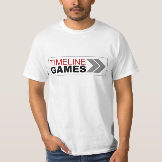 タイムラインのゲーム Tシャツ (正面)