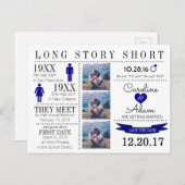 タイムラインポストカードの保存 案内ポストカード (正面/裏面)