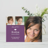 タイムライン3写真の卒業発表 招待状 (スタンド正面)