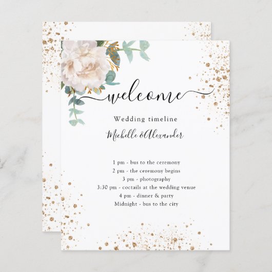 タイムライ結婚ンプログラムフローラeucalyptus (正面/裏面)