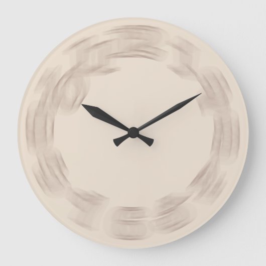 タイムラプスギークウォールクロックIII ラージ壁時計 (正面)