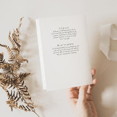 タイムラモダンイムアイコン付きウェディングプログラム冊子