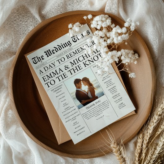 タイムラモダンン結婚ズ新聞プログラム チラシ