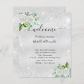 タイムラ結婚インのプログラム銀フローラの緑 (正面/裏面)