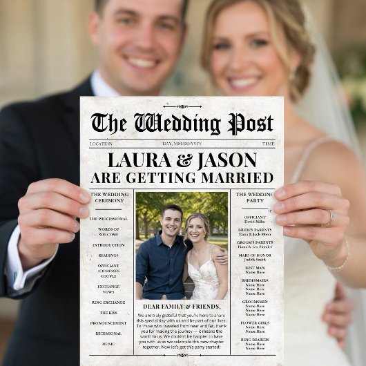 タイムラ結婚イン付き新聞の旅程プログラム チラシ