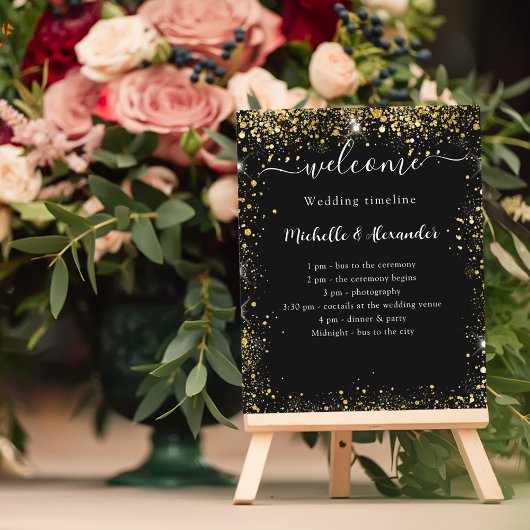 タイムラ結婚ムプログラムの黒い金ゴールド