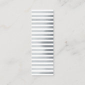 タイムラ航海のイ結婚ン名刺 スキニー名刺 (裏面)