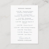 タイムラ航海のム結婚・カード 名刺 (正面)