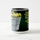 タイムリーなアドバイスマグ マグカップ (中央)