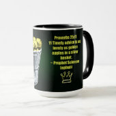 タイムリーなアドバイスマグ マグカップ (正面右)