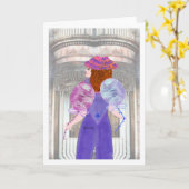 タイムリーマリークリエイティブデザイン カード (黄色い花)