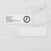 タイムレコーダー スキニー名刺 (正面/裏面)