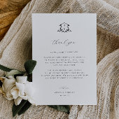 タイムレスつる植物クレスト披露宴ありがとう プログラム