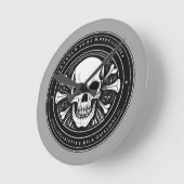 タイムレスなエレガンス：時計インスパイアの壁時計設計 ラウンド壁時計 (傾斜)